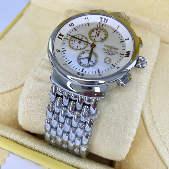 NEW RARE Old Stock INVICTA Trilogy Mens 100m Water Resistant Orig. Design - Picture 9 of 12